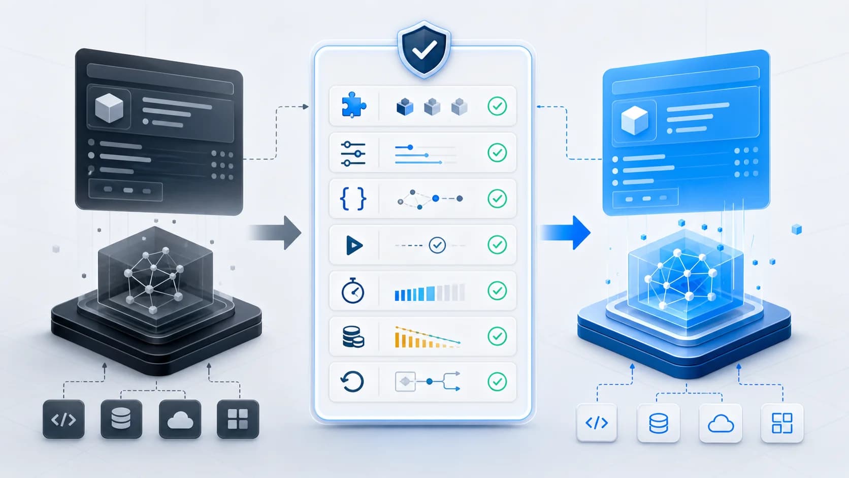 A compatibility workflow for migrating from Gemini 3 Flash Preview to Gemini 3.5 Flash with SDK, thinking, function-call, prompt, latency, cost, and rollback checks