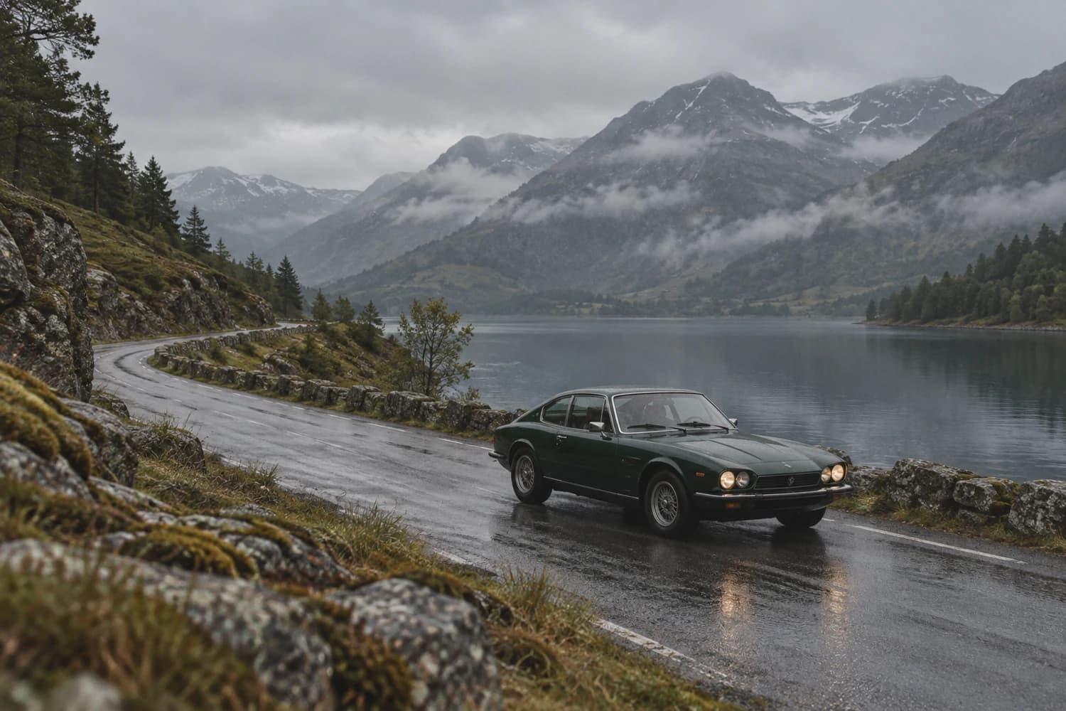 Valley road trip image in the simulated conversation