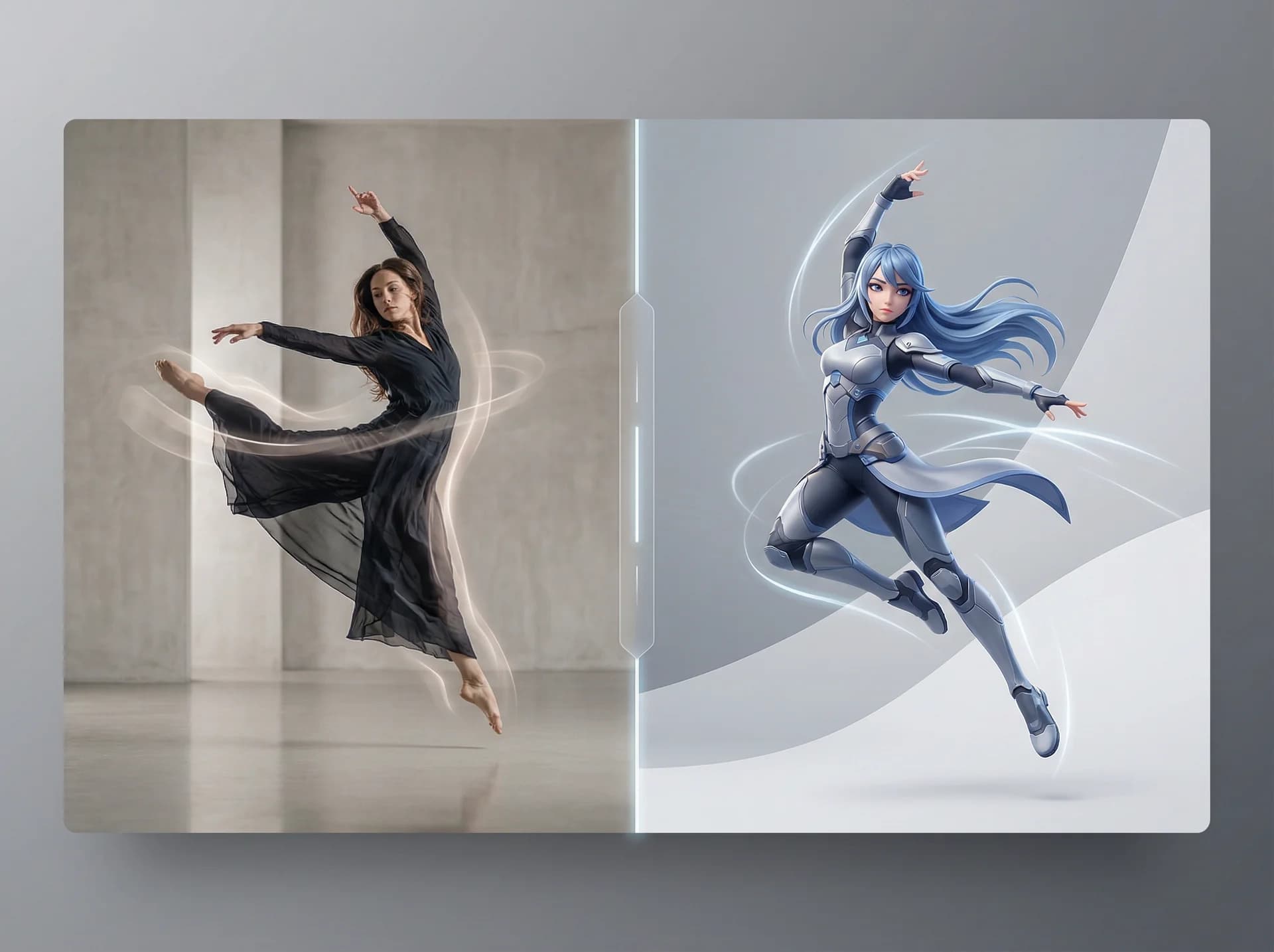 Hero showcase of Kling 3.0 motion control capabilities