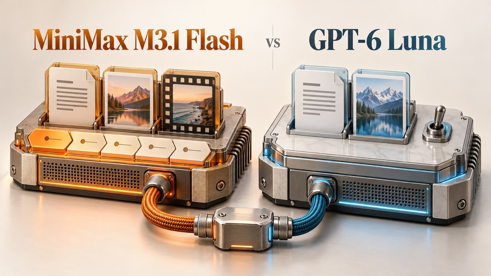 MiniMax M3.1 Flash and GPT-6 Luna on separate input and tool-protocol paths