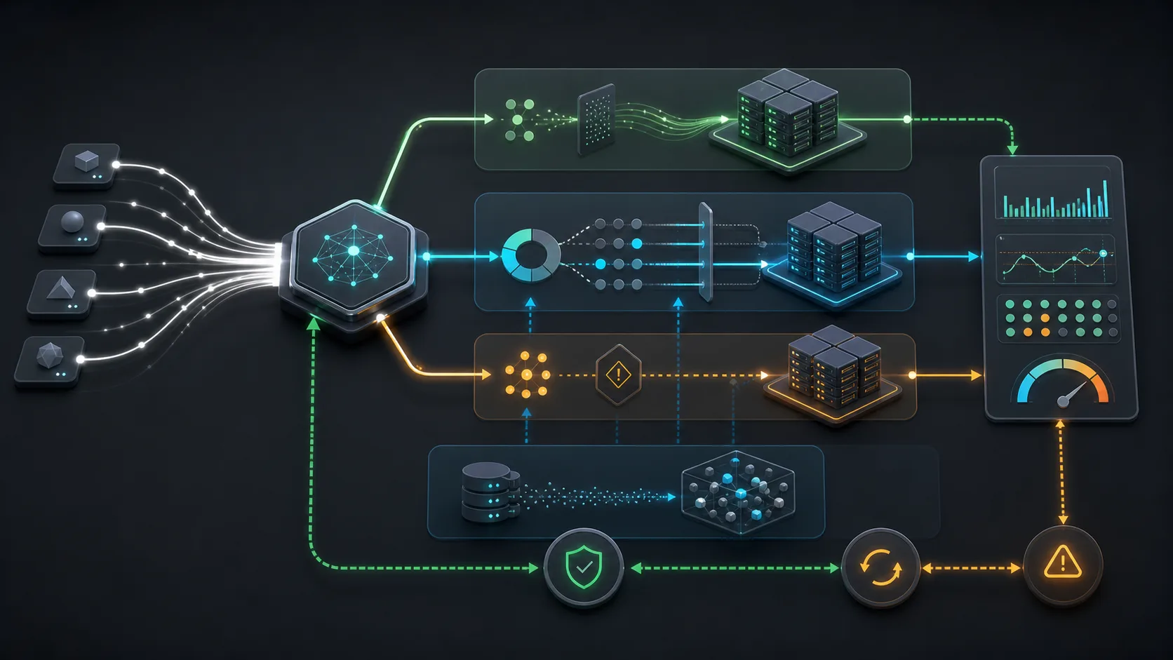 EvoLink multi-model routing, canary migration, and fallback workflow